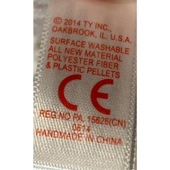 Ty Beanie Boos Peanut The Elephant Plush Toy 6 Inch - Picture 7 of 14